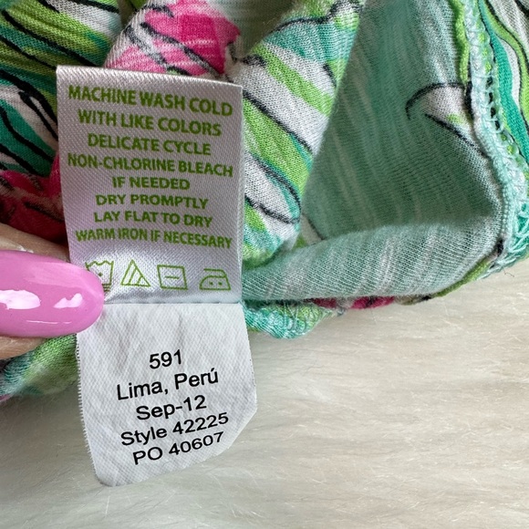 Lilly Pulitzer Cassie Pineapple Pattern Dress Size Small - Picture 4 of 5